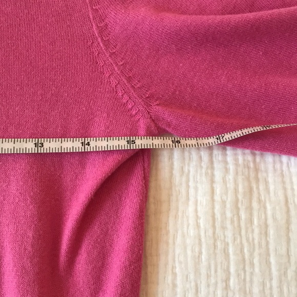 Banana Republic Cardigan Button Down 3/4 Sleeve Bubble Gum Pink Size Small - Picture 7 of 16